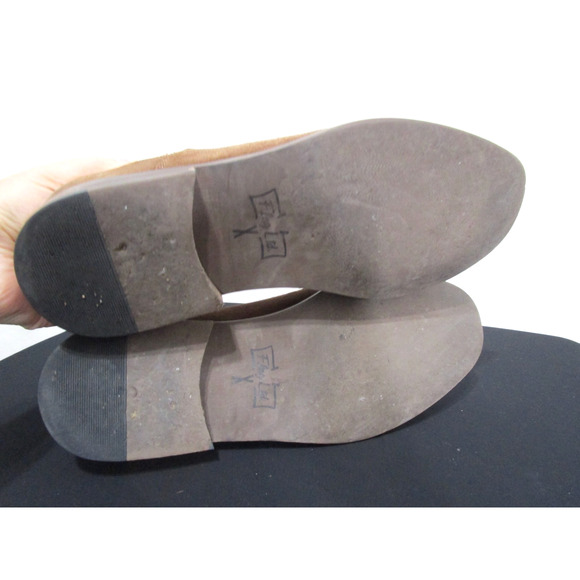 Flag Ltd. Brown Suede Pull On Chelsea Boots Men Sz 10 M - Picture 9 of 12